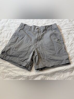 Kensie Women's Gray Casual Roll-Hem Bermuda Shorts Size XS